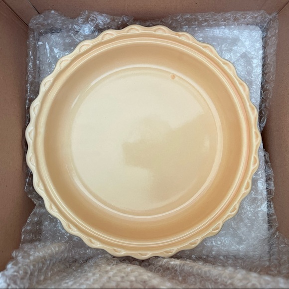 Cracker Barrel Bountiful Harvest Sunflower Pumpkin Pie Plate - Picture 9 of 13